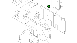 Лист 21P-54-K5360 Komatsu