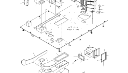 Кронштейн 56B-07-12292 Komatsu