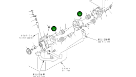 Палец 02400-10619 Komatsu