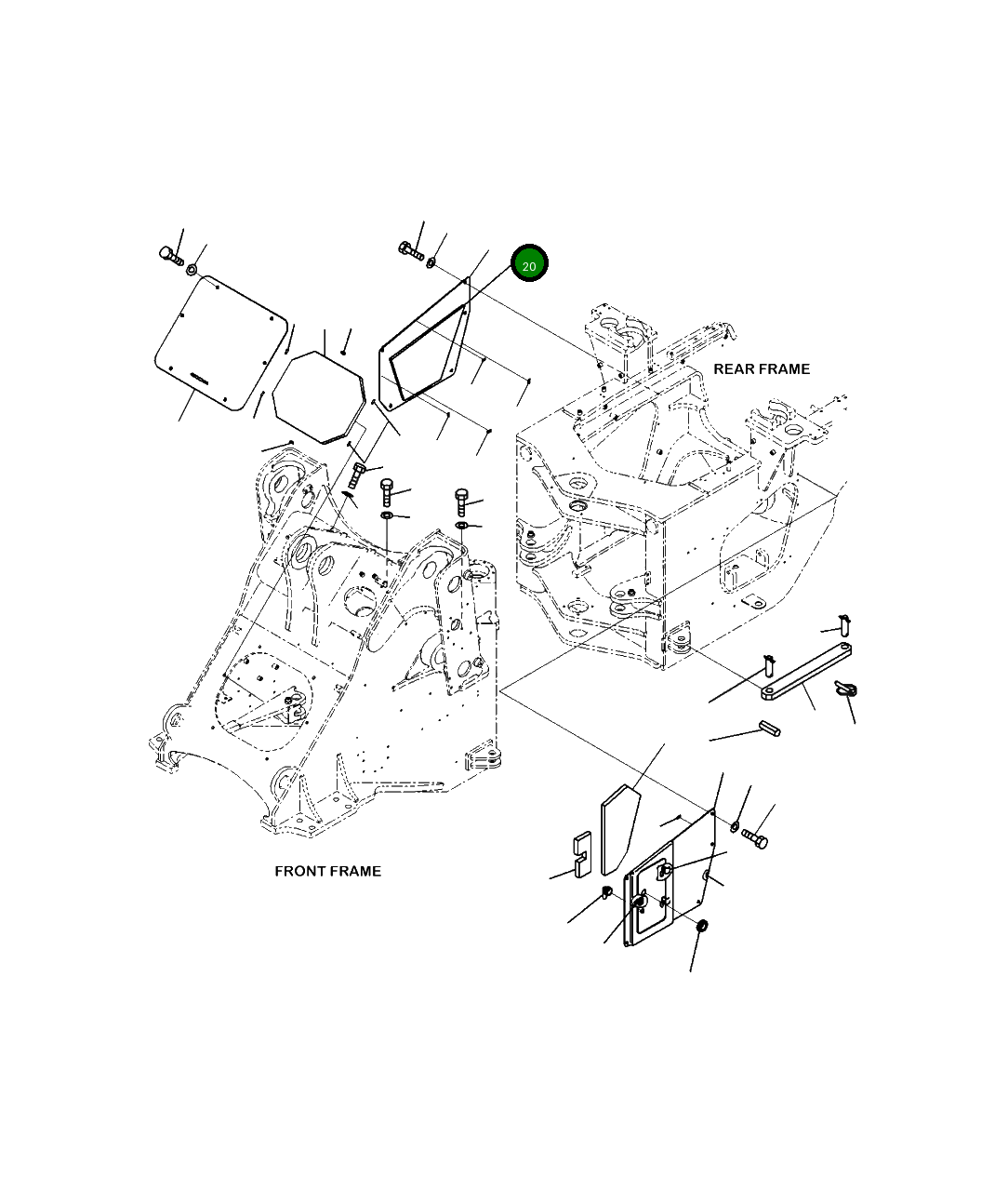 Лист 423-46-54840 Komatsu