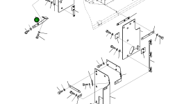 Кронштейн 561-89-88430 Komatsu