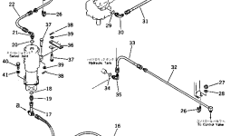 Трубка 208-62-16431 Komatsu
