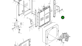 Кронштейн 208-03-64150 Komatsu