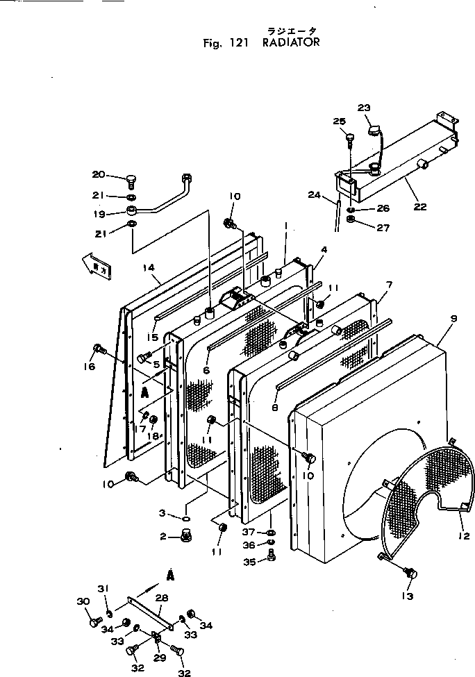 Кронштейн M710230037110 Komatsu