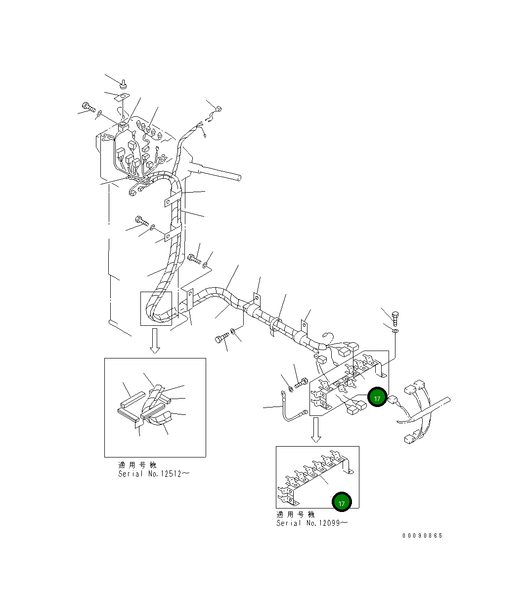 Кронштейн 235-06-45191 Komatsu