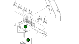 Кронштейн 12G-X54-3111 Komatsu
