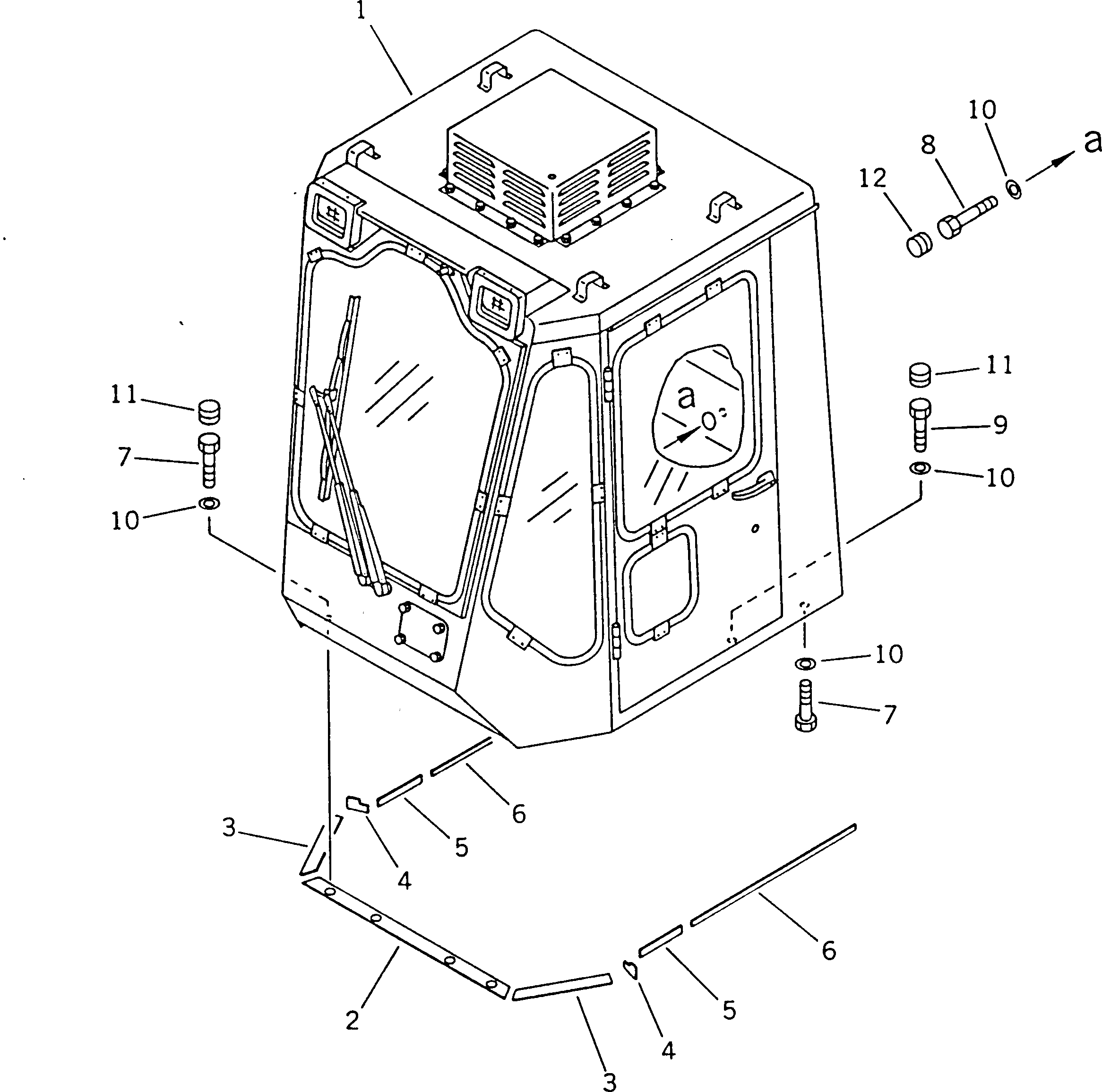 Лист 41E-56-11910 Komatsu