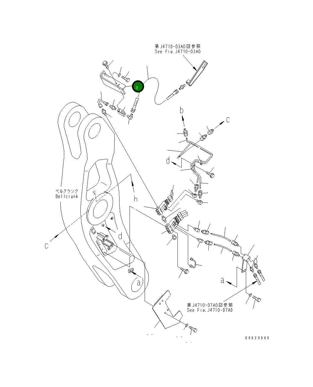 Кронштейн 427-S95-1510 Komatsu