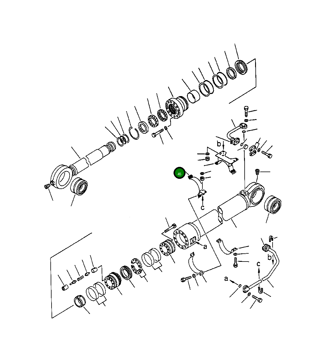 Кронштейн 209-62-68290 Komatsu