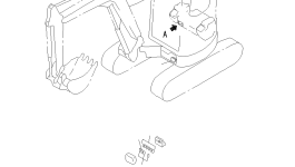 Лампа YM172141-17211 Komatsu