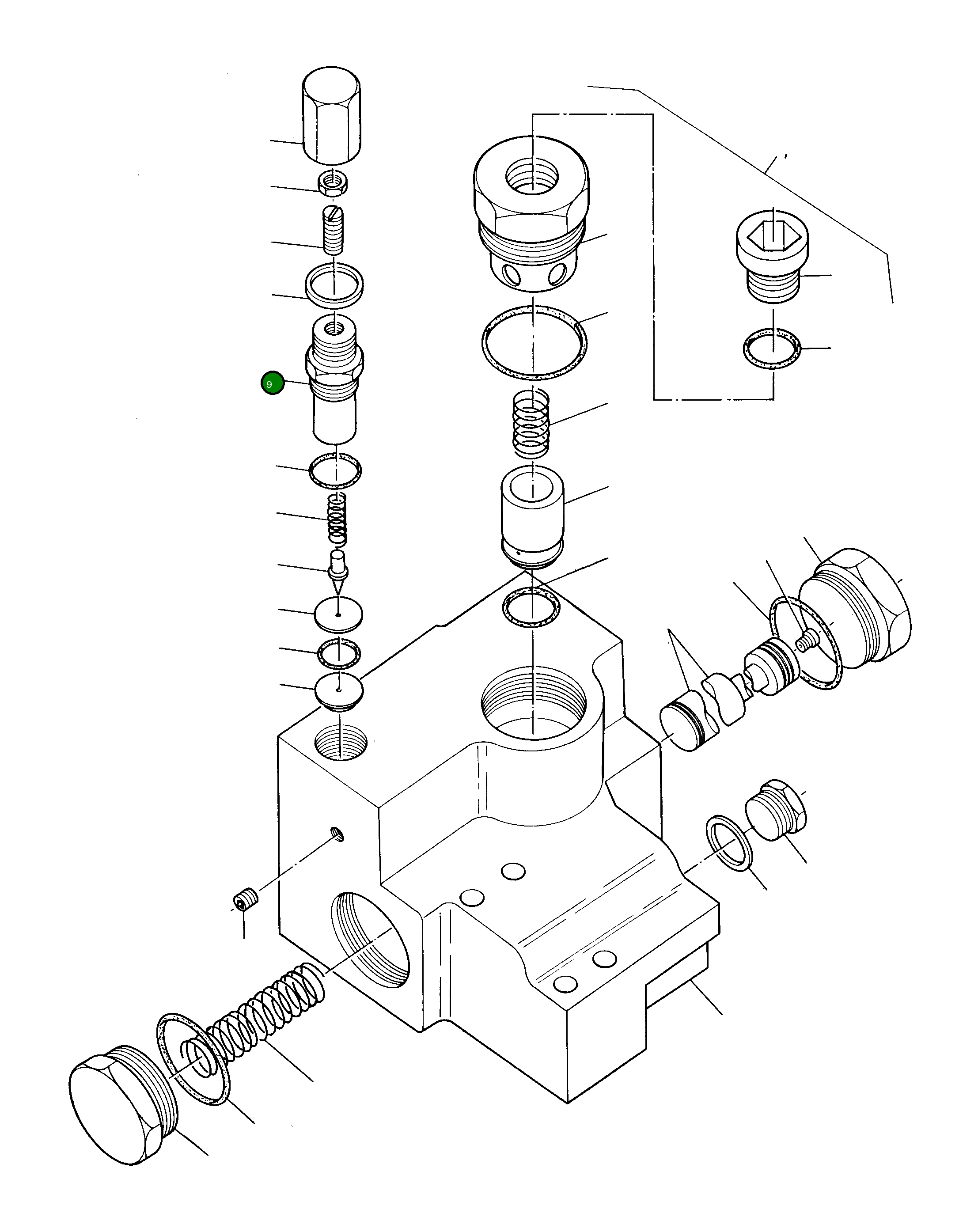 Колпак 1892695M1 Komatsu