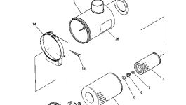 Корпус 6115-81-7110 Komatsu