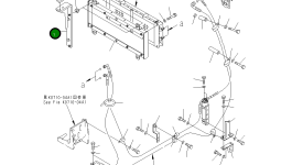 Кронштейн 14X-911-8323 Komatsu