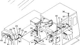 Кронштейн 567-06-61910 Komatsu