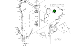 Кронштейн 154-04-75411 Komatsu