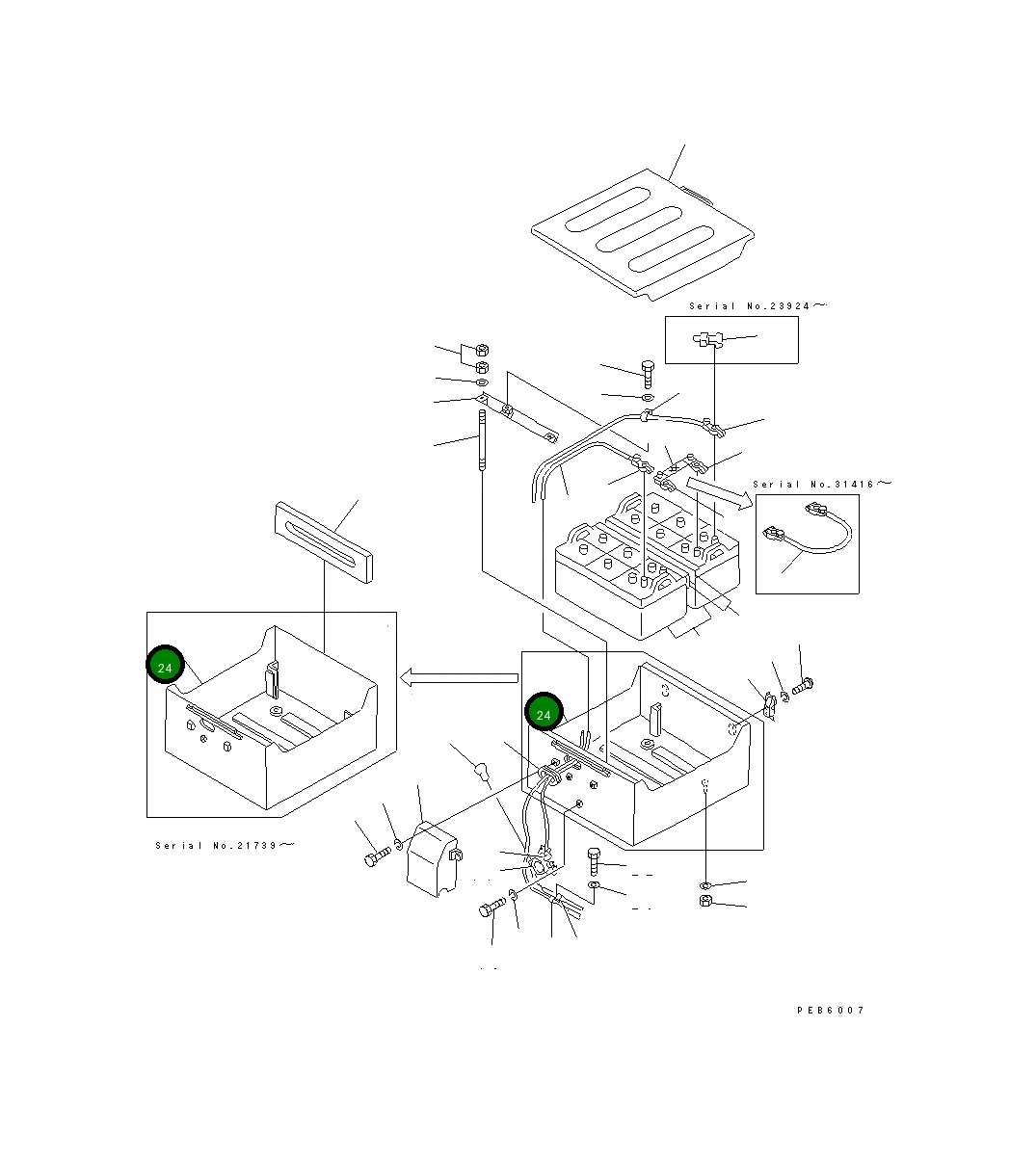 Корпус 176-06-41610 Komatsu