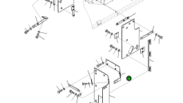 Кронштейн 561-89-88520 Komatsu