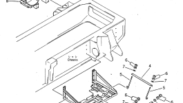 Кронштейн 22W-54-16280 Komatsu