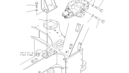 Кронштейн 56D-61-21460 Komatsu