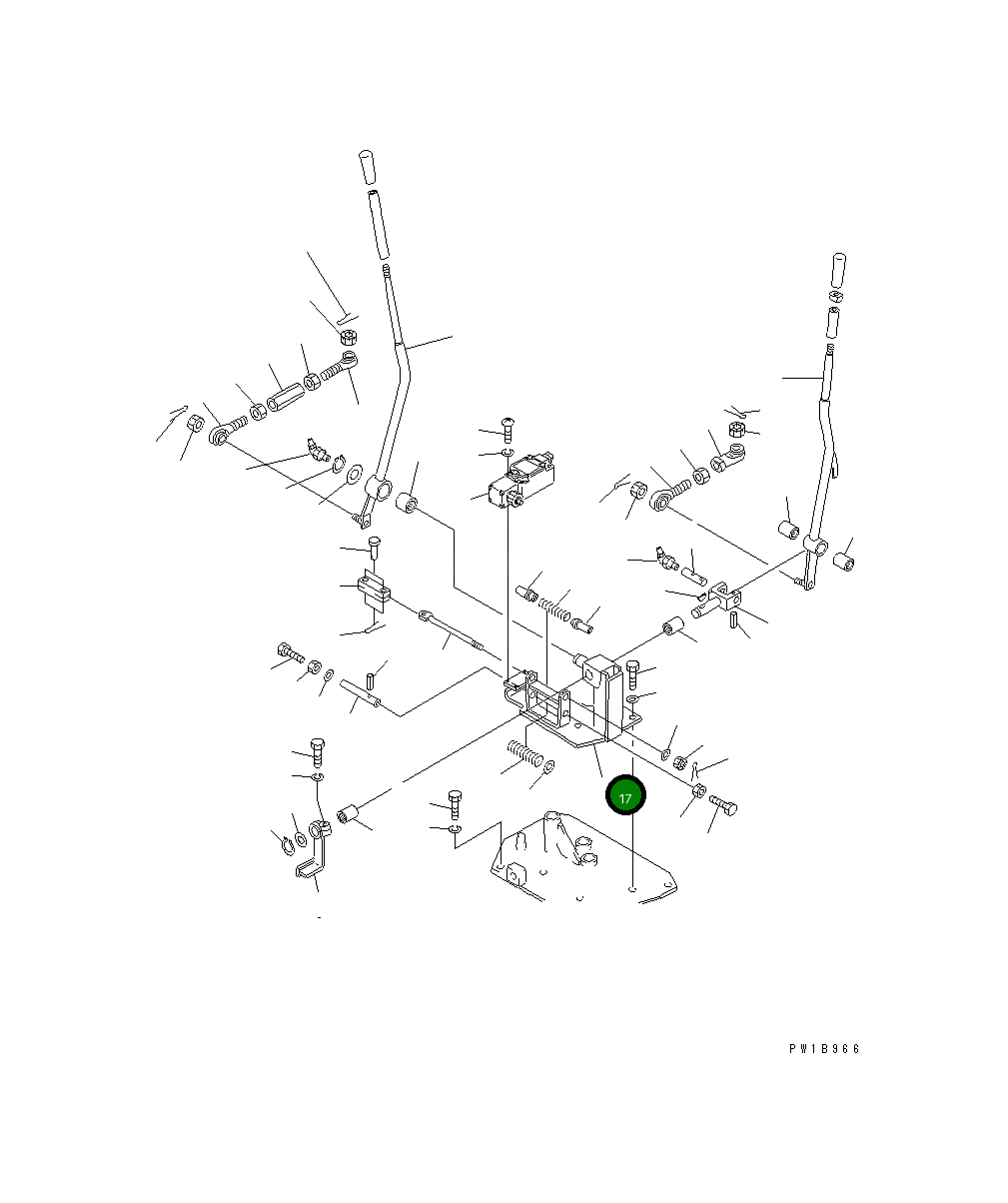 Кронштейн 176-76-27422 Komatsu