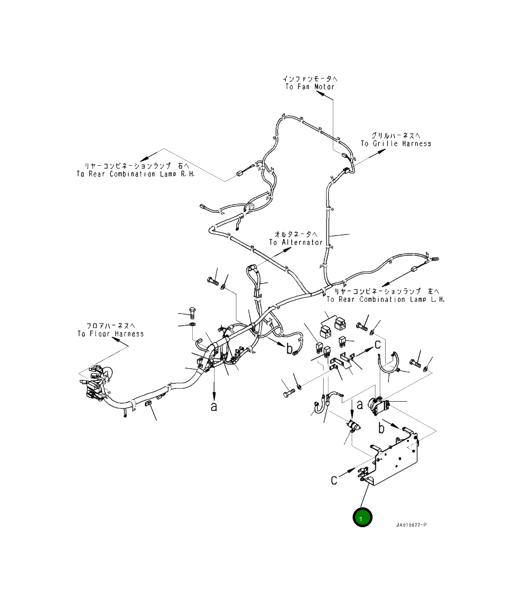 Кронштейн 419-06-51960 Komatsu