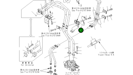 Кронштейн 21M-970-1960 Komatsu