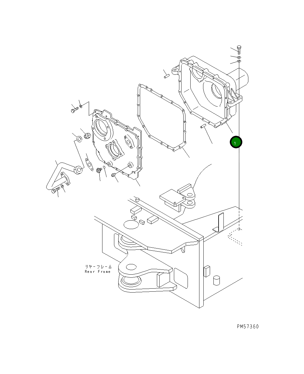Корпус 273-14-61110 Komatsu