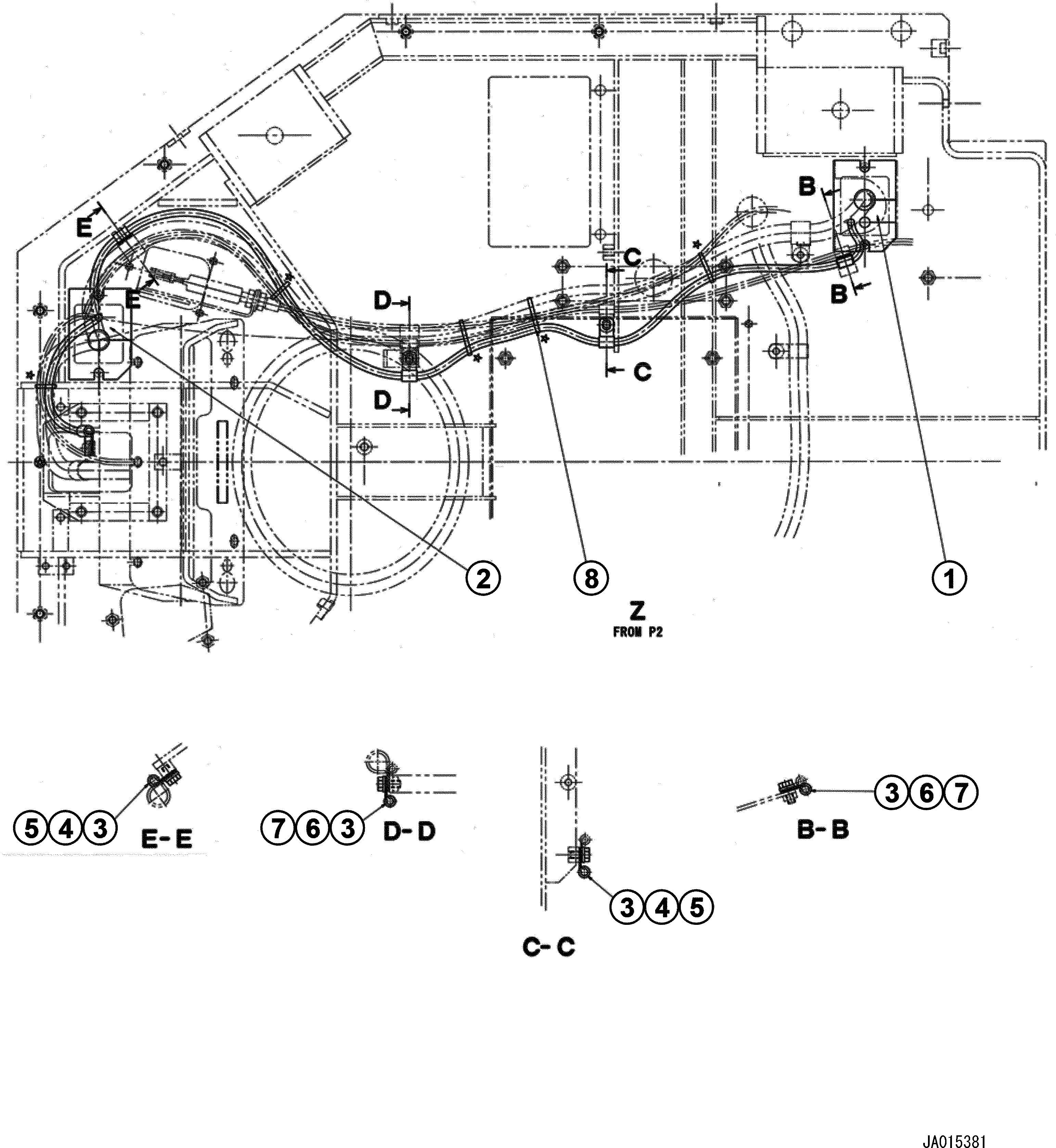 Лист 419-06-26160 Komatsu