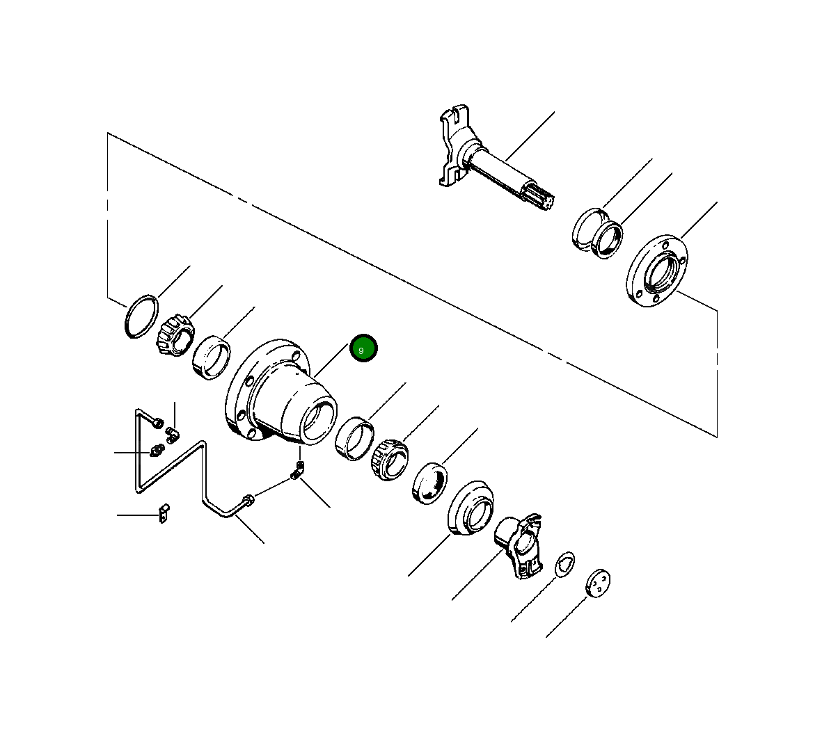 Корпус 1130 617 C1 Komatsu