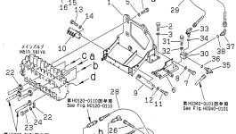 Кронштейн 20Y-970-6290 Komatsu