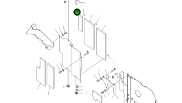 Лист 20Y-54-72351 Komatsu