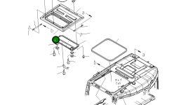 Крыша 21W-54-46981 Komatsu