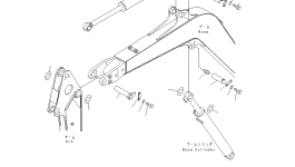 Палец 22L-70-12250 Komatsu