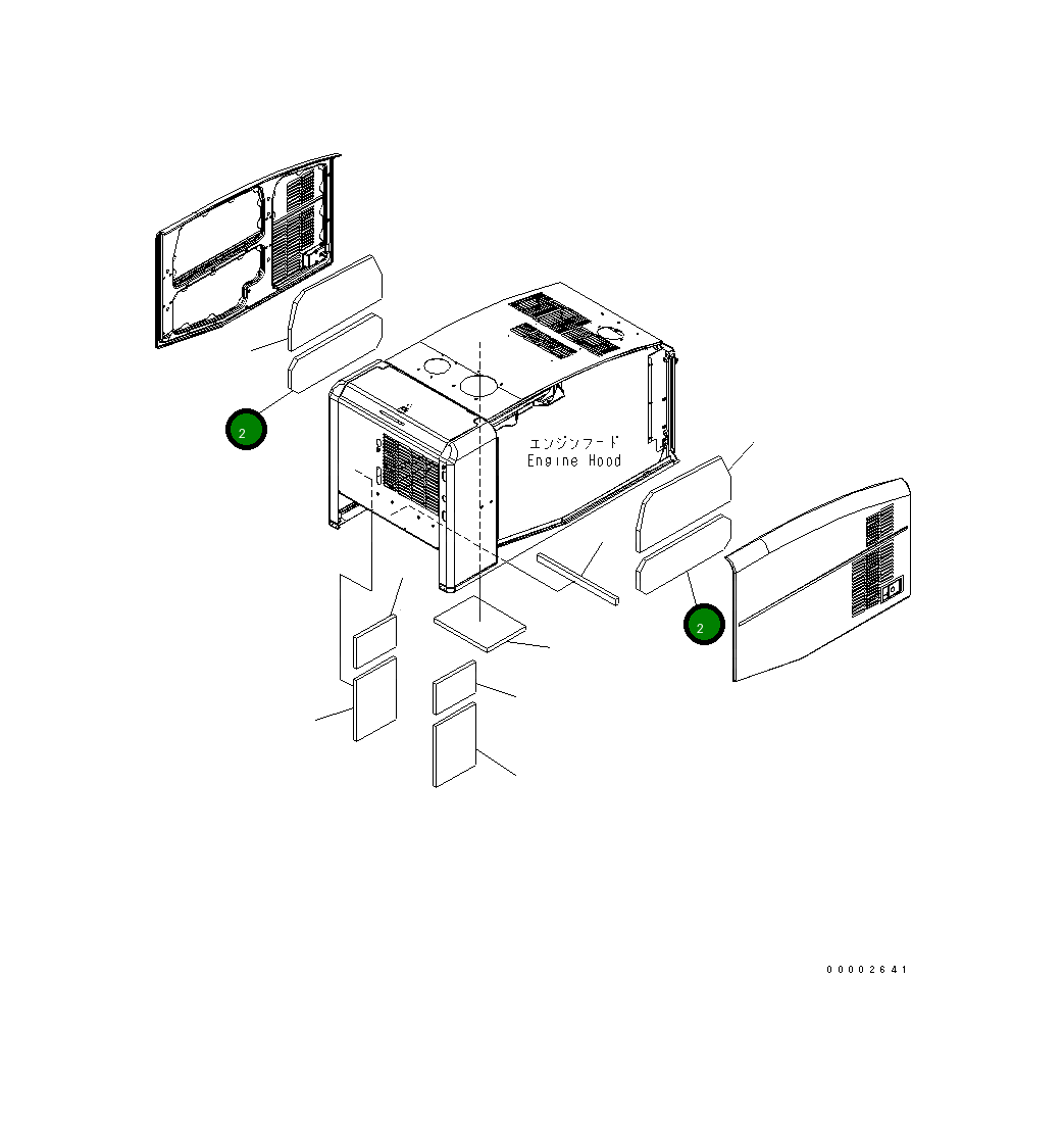 Лист 418-54-31732 Komatsu