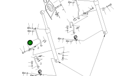 Кронштейн 206-966-K690 Komatsu