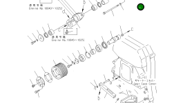 Кронштейн 6164-61-3830 Komatsu