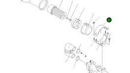 Лента в сборе YM121400-12540 Komatsu