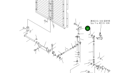 Кронштейн 176-03-42210 Komatsu