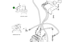Кронштейн 195-01991 Komatsu