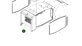 Капот 417-Z97-3410 Komatsu