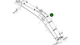 Кронштейн 207-62-78180 Komatsu
