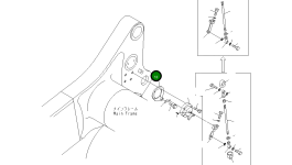 Кронштейн 569-43-82320 Komatsu