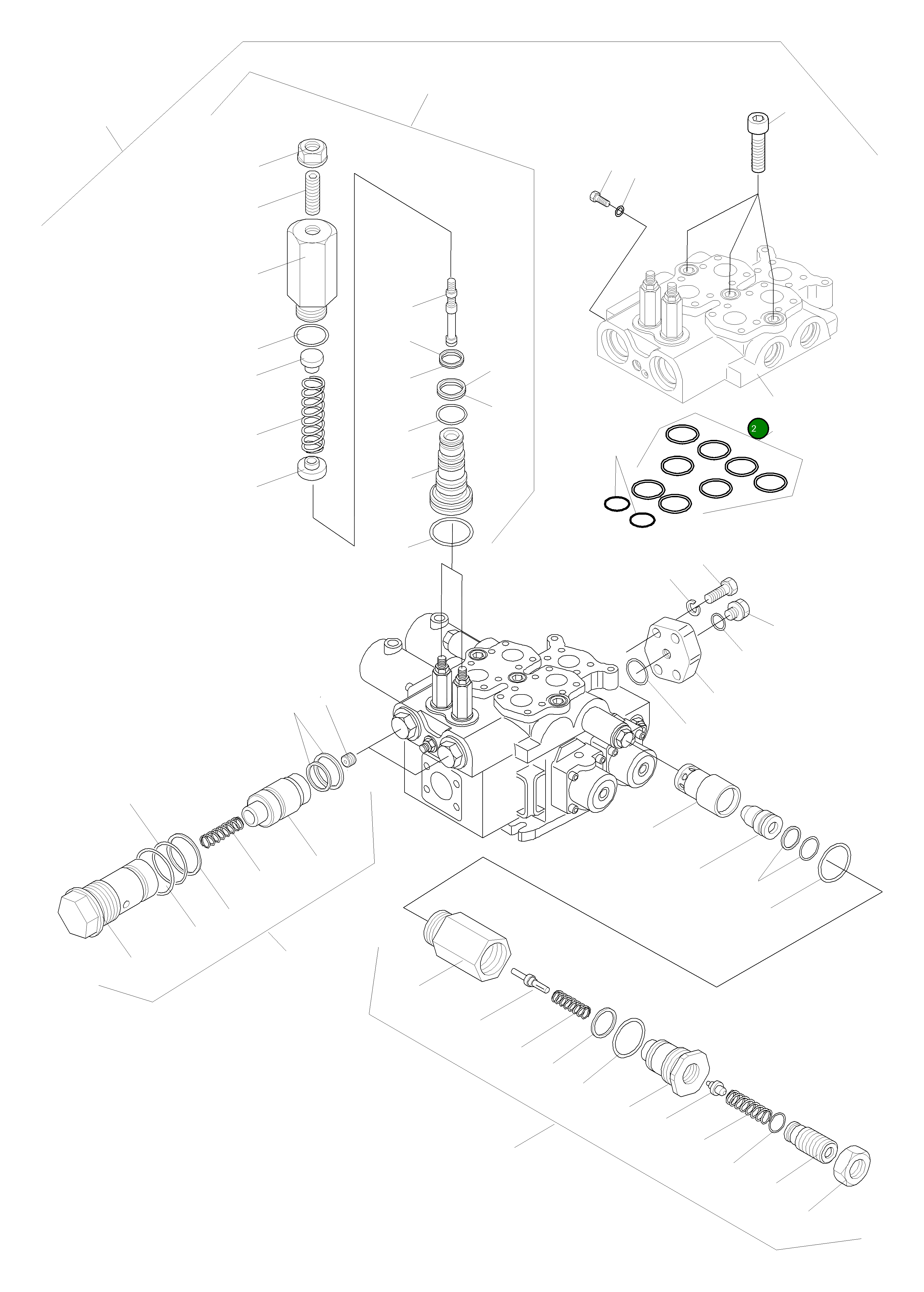 Корпус 421-64-H0P52 Komatsu