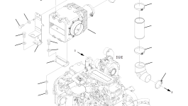 Кронштейн 4A1-02-21171 Komatsu