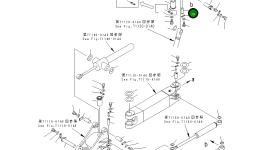Палец 21W-70-21430 Komatsu