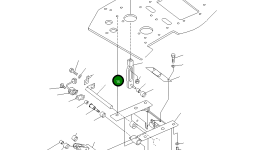 Палец 21J-43-13120 Komatsu
