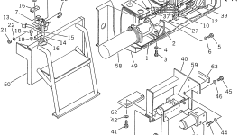Кронштейн 235-832-1160 Komatsu
