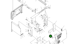 Лист 20Y-54-KB330 Komatsu