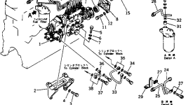 Кронштейн 6136-71-5750 Komatsu