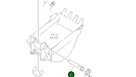 Палец 21U-70-32520 Komatsu